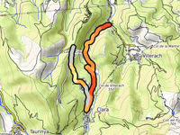 Col de Créu via Clara