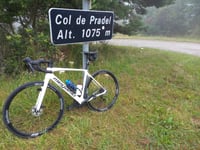 Col de Dent from Aunat via Col de Pradel