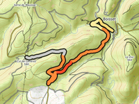 Col de Fallières from Boisset