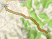Col de Feuilla z Saint-Jean-de-Barrou