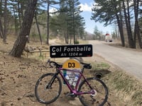 Col de Fontbelle vanuit Thoard