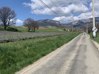 Col de Fontbelle vanuit Thoard