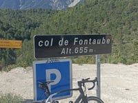Col de Fontaube from Eygaliers