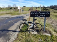 Col de Fontenelle von Saint Martin sur Lavezon