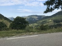 Col de Grimone desde Châtillon-en-Diois