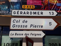 Col de Grosse Pierre from La Bresse