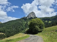 Col de Jaman da Montreux via Caux