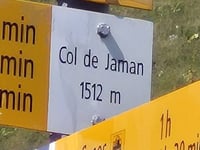 Col de Jaman da Montreux via Caux
