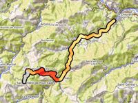 Col de Joux from Le Cheylard