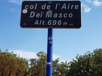 Col de l'Aire dei Masco z La Bastide-des-Jourdans