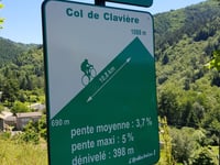 Col de l'Ardéchoise from Chaneac