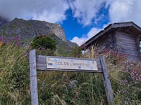 Col de l'Arpettaz depuis Ugine par Mont Dessous