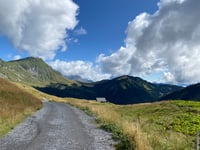 Col de l'Arpettaz from Ugine via Mont Dessous