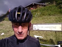 Col de l'Arpettaz from Ugine via Mont Dessous