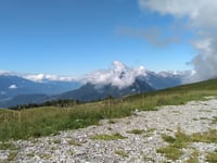 Col de l'Arpettaz from Ugine via Mont Dessous