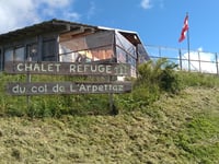 Col de l'Arpettaz from Ugine via Mont Dessous