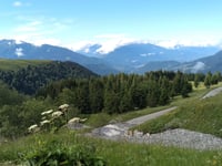 Col de l'Arpettaz from Ugine via Mont Dessous