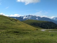 Col de l'Arpettaz from Ugine via Mont Dessous