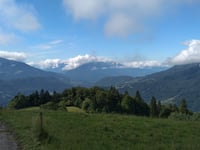 Col de l'Arpettaz from Ugine via Mont Dessous