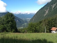 Col de l'Arpettaz from Ugine via Mont Dessous