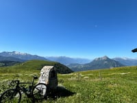 Col de l'Arpettaz depuis Ugine par Mont Dessous
