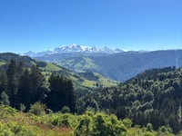 Col de l'Arpettaz depuis Ugine par Mont Dessous