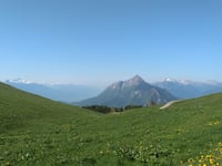 Col de l'Arpettaz from Ugine via Mont Dessous
