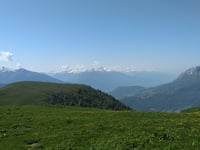 Col de l'Arpettaz from Ugine via Mont Dessous