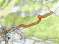 Col de l'Aubret da Saint-Hyppolyte-du-Fort