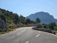Col de l'Espigoulier from Nans-les-Pins