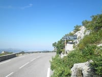 Col de l'Espigoulier from Nans-les-Pins