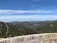 Col de l'Espigoulier from Saint Zacharie