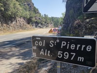 Col de l'Exil von Saint Jean du Gard über Col de Saint Pierre
