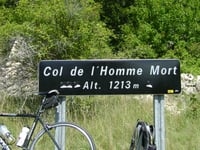 Col de l'Homme Mort von Ferrassières