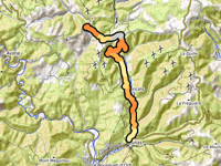 Col de l'Homme Mort from Lunas