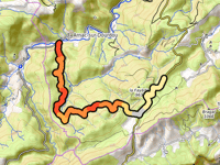 Col de l'Hôpital from Arnac-sur-Dourdou
