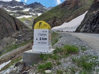 Colle dell'Iseran da Lanslebourg