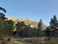 Col de l'Iséran vanuit Lanslebourg