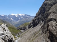 Col de l'Iséran vanuit Lanslebourg