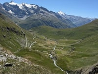 Col de l'Iséran from Lanslebourg