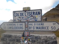 Colle dell'Iseran da Lanslebourg