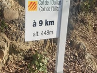 Col de l'Uliat / Pic Neoulous da Le Perthus via L'Albère