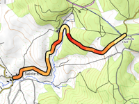 Col de la Barte von Sainte Eulalie