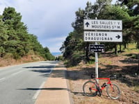 Col de la Bigue von Aups