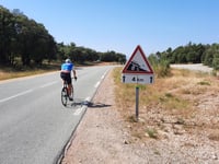 Col de la Bigue von Aups