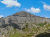 Cime de la Bonette from Saint-Étienne-de-Tinée