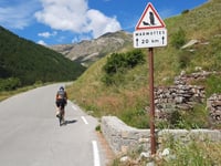 Cime de la Bonette from Saint-Étienne-de-Tinée