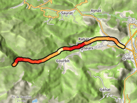 Col de la Borde z Surba