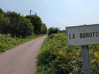 Col de la Burotte von Thiéfosse