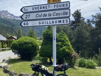 Col de la Cayolle from Barcelonnette